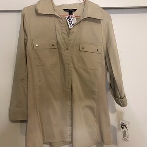 Zac & Rachel  3/4 the sleeves shirt